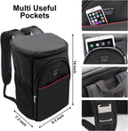 Cooler Backpack 18L Leakproof Insulated Large Capacity Lunch Cooler for Men Women to Picnics Camping