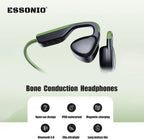 Bone Conduction Headphones IPX8 Waterproof Headphones for Swimming Bluetooth Open Ear Headphones with 8G Memory Wireless Headphones