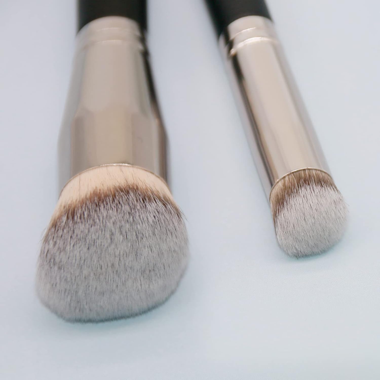 Makeup Brushes  Pro Foundation Brush and Flawless Concealer Brush Perfect for Any Look Premium Luxe Hair Contour Brush Perfect for Blending Liquid,Buffing,Cream,Sculpting,Mineral Makeup