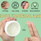 6 Pcs Edge Control Kit for Women'S Hair - Strong Hold Smoother Gel, Hair Styling Products, 4C Hair Edge Finishing Stick, Hair Combs & Elastic Band