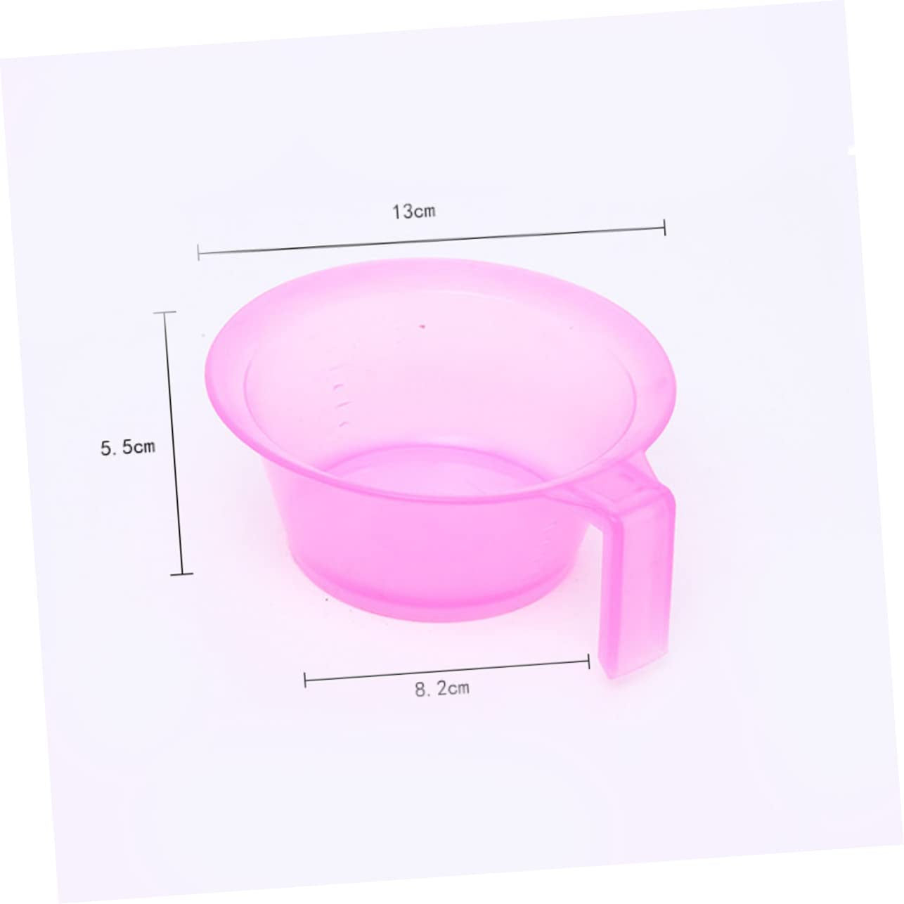 4Sets Professional Hair Dye Bowl Hair Dyeing Comb Brush Double Sided Salon Coloring Tool Easy to Use Wash