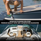 Marine Grime & Scuff Remover Pads | Boat Cleaning Supplies & Polishing Sponges for Boats &Jet Skis | Boat Erasers for Deck Marks, Scratches & Black Streaks | Improved Strength & Higher Density