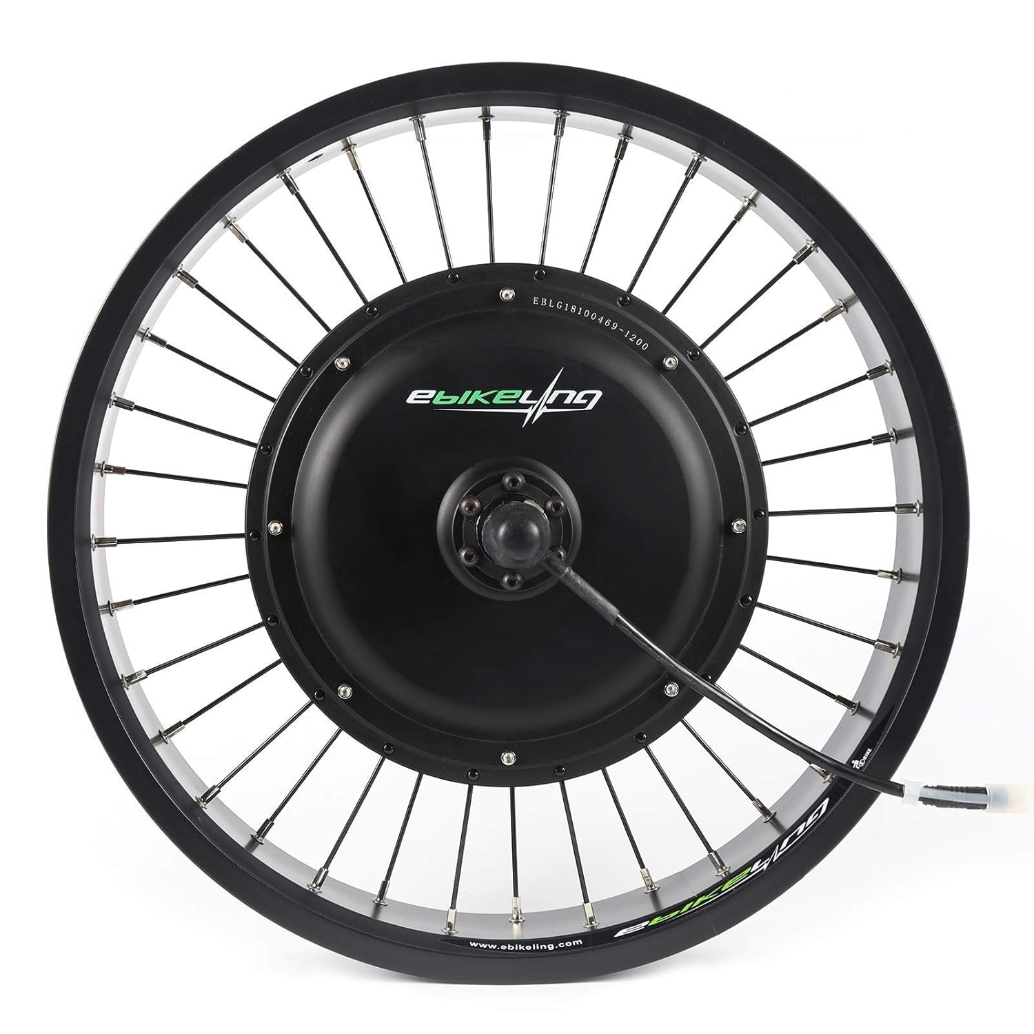 Ebike Conversion Kit 48V 1200W, Rear Wheel 20" Fat Electric Bike Conversion Kit, Add on Electric Bike Kit, High Performance, Waterproof for Easy Installation, Efficient Commuting Solution