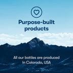 Sport Insulated Water Bottle - Bpa-Free, Sport & Bike Squeeze Bottle with Handle (Fly Dye - Blood Orange, 24 Oz)