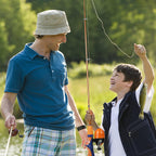 Kids Fishing Pole,Portable Telescopic Fishing Rod and Reel Full Kits, Spincast Youth Fishing Pole Fishing Gear for Kids, Boys