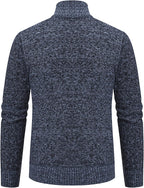 Men'S Cardigan Sweaters Casual Full Zip Sweaters Knitted Cardigan with Pockets