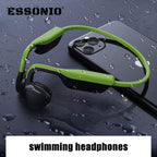 Bone Conduction Headphones IPX8 Waterproof Headphones for Swimming Bluetooth Open Ear Headphones with 8G Memory Wireless Headphones