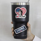 106 Pcs US President Stickers 2024,Vinyl Waterproof Trump Stickers for Laptop Phone Water Bottle Envelopes Car Bumper