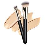 Makeup Brushes  Pro Foundation Brush and Flawless Concealer Brush Perfect for Any Look Premium Luxe Hair Contour Brush Perfect for Blending Liquid,Buffing,Cream,Sculpting,Mineral Makeup