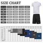 3Pack Men'S Workout Set Gym Clothes Active Shorts Shirt Set for Running Basketball Football and Daily Life,Size S-3XL