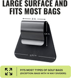 - Steel Hub for Golf Magnet Accessories - Metal Attachment for Golf Bag Magnet Products - Easily Access Magnetic Golf Accessories from Your Golf Bag