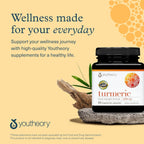 Turmeric Extra Strength - 1,000 Mg Turmeric Supplement - with 10 Mg Black Pepper - Curcumin Joint Support* - Soy, Dairy & Gluten Free - 60 Vegetarian Capsules