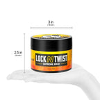 Lock N Twist (5 Oz) | Supreme Hold, No Frizz or Flaking | Hydrating, Nourishing Locking Gel | Grape & Avocado-Infused | Lock & Twist Braids, Locks, Twists, Cornrows | 5 Oz