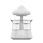 Relax Cloud Rain Diffuser: Ultrasonic Aromatherapy Humidifier with Colorful Lamp