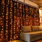 Light Icicle Fairy String Lights for Christmas Curtain Window Festival Party Lighting