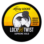 Lock N Twist (5 Oz) | Supreme Hold, No Frizz or Flaking | Hydrating, Nourishing Locking Gel | Grape & Avocado-Infused | Lock & Twist Braids, Locks, Twists, Cornrows | 5 Oz