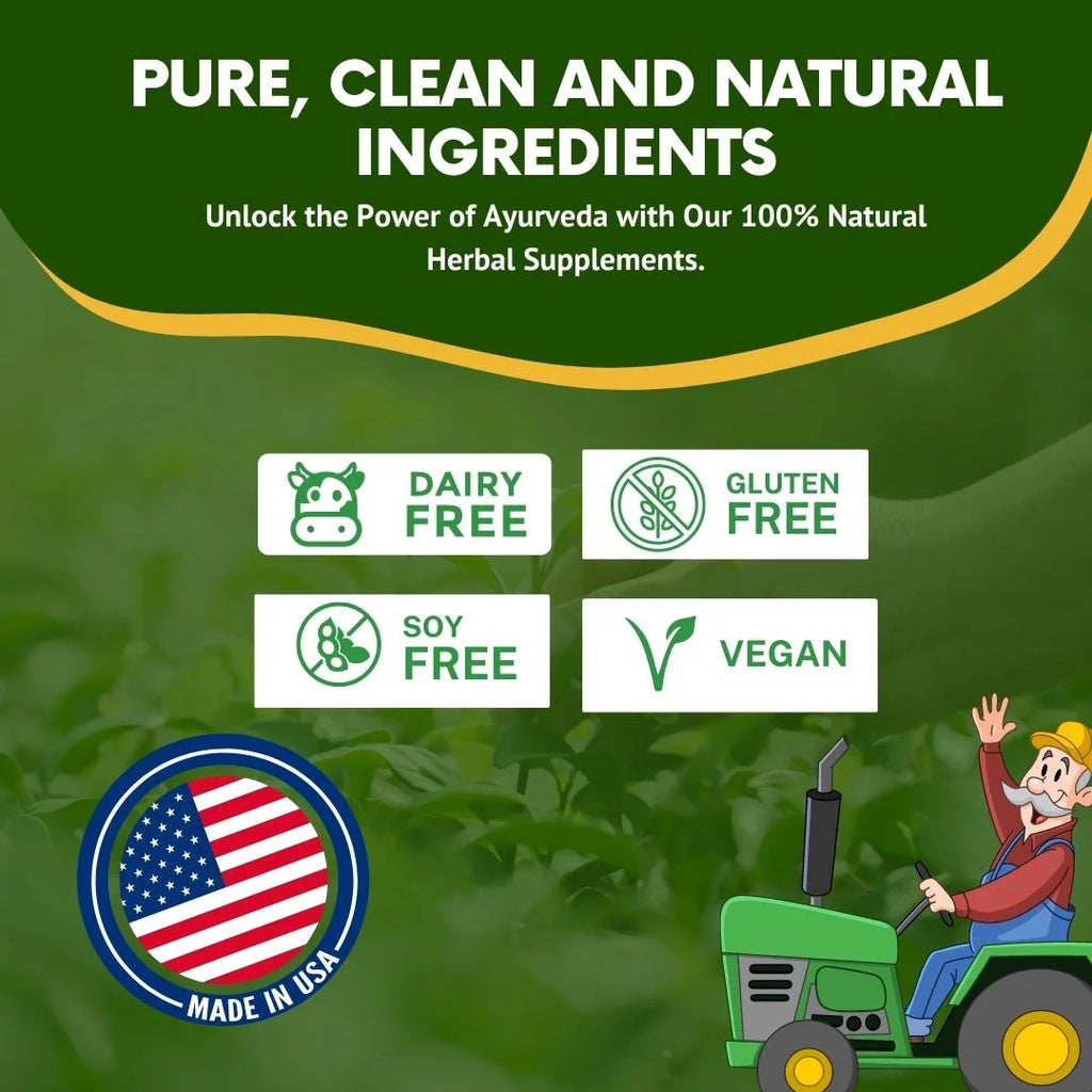 Kadaknath | Ayurvedic Vitality and Energy Capsules with Organic Ashwagandha, Himalayan Organic Shilajit and More - Herbal Supplement for Men'S Health & Wellness - 60 Capsules