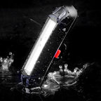 Bike Tail Light (2 PACK), USB Rechargeable LED Rear Bike Light, Bright Bicycle Rear Cycling Safety Flashlight for Night Riding