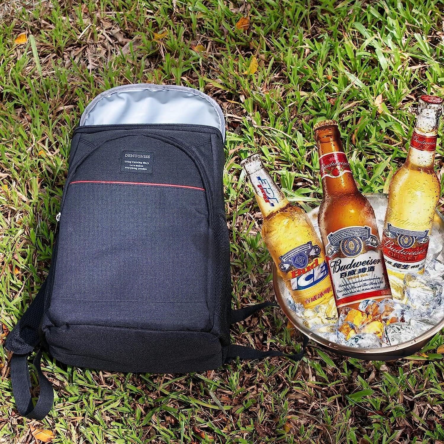 Cooler Backpack 18L Leakproof Insulated Large Capacity Lunch Cooler for Men Women to Picnics Camping