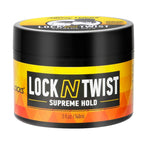 Lock N Twist (5 Oz) | Supreme Hold, No Frizz or Flaking | Hydrating, Nourishing Locking Gel | Grape & Avocado-Infused | Lock & Twist Braids, Locks, Twists, Cornrows | 5 Oz