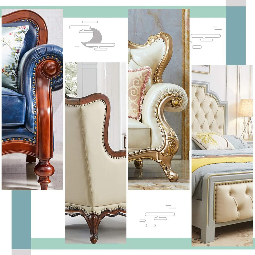 300Pcs [ 7/16" in Diameter] Antique Upholstery Tacks Furniture Nails Pins Kit for Upholstered Furniture Cork Board or DIY Projects - Bronze