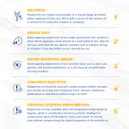 Peppermint Oil for Diffuser Skin Hair Massage, Essential Oil for Muscle Health Wellness-100Ml