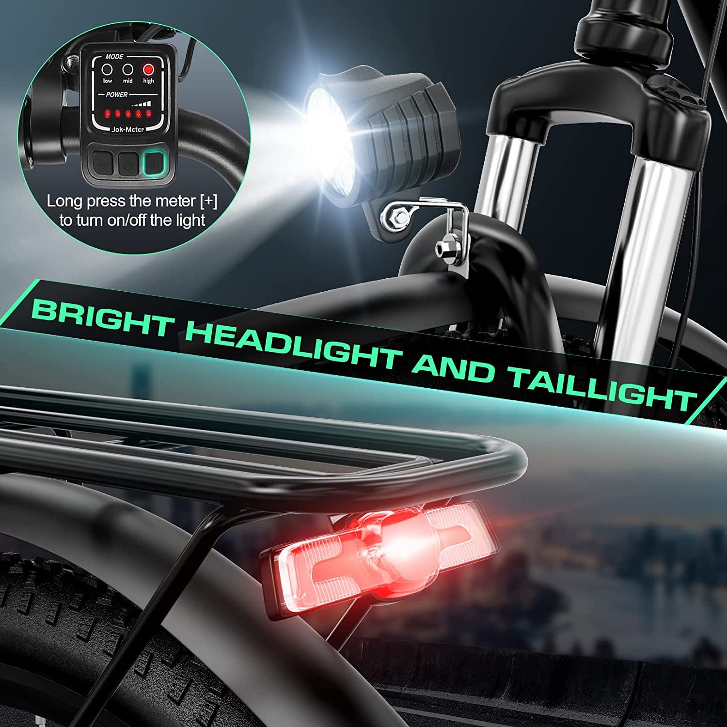 Electric Bike, 26" Electric Cruiser Bike 500W Ebike 20MPH Electric Bike for Adults, 48V Removable Battery, Professional 7 Speed E-Bike, Electric City Commuter Bicycle