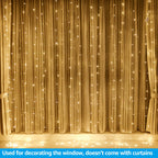 Light Icicle Fairy String Lights for Christmas Curtain Window Festival Party Lighting