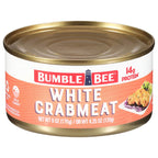 Wild Caught White Crabmeat, 14G Protein per Serving, Shelf Stable Can, 6Oz