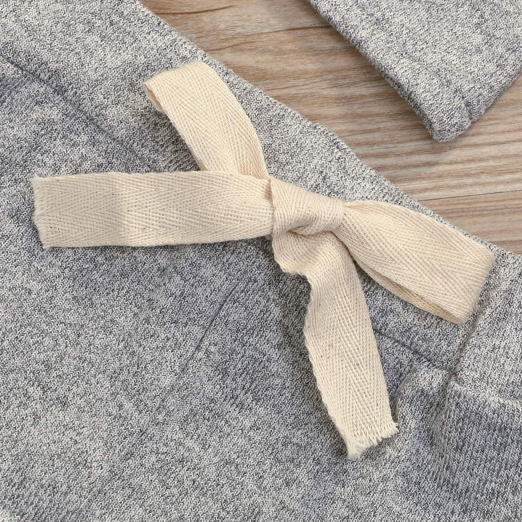 3Pcs Baby Boy Clothes Newborn Infant Bodysuit Summer Cotton Short Sleeve Romper +Pants+Hat Outfits Set (White#4, 6-12 Months)