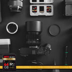 64GB High-Speed SDXC UHS-I SD Card, C10, U3, V30, Full-Hd & 4K Memory Card