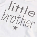 3Pcs Baby Boy Clothes Newborn Infant Bodysuit Summer Cotton Short Sleeve Romper +Pants+Hat Outfits Set (White#4, 6-12 Months)