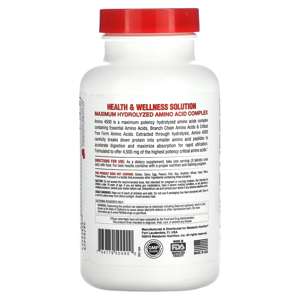 Amino 4500, 90 Tablets