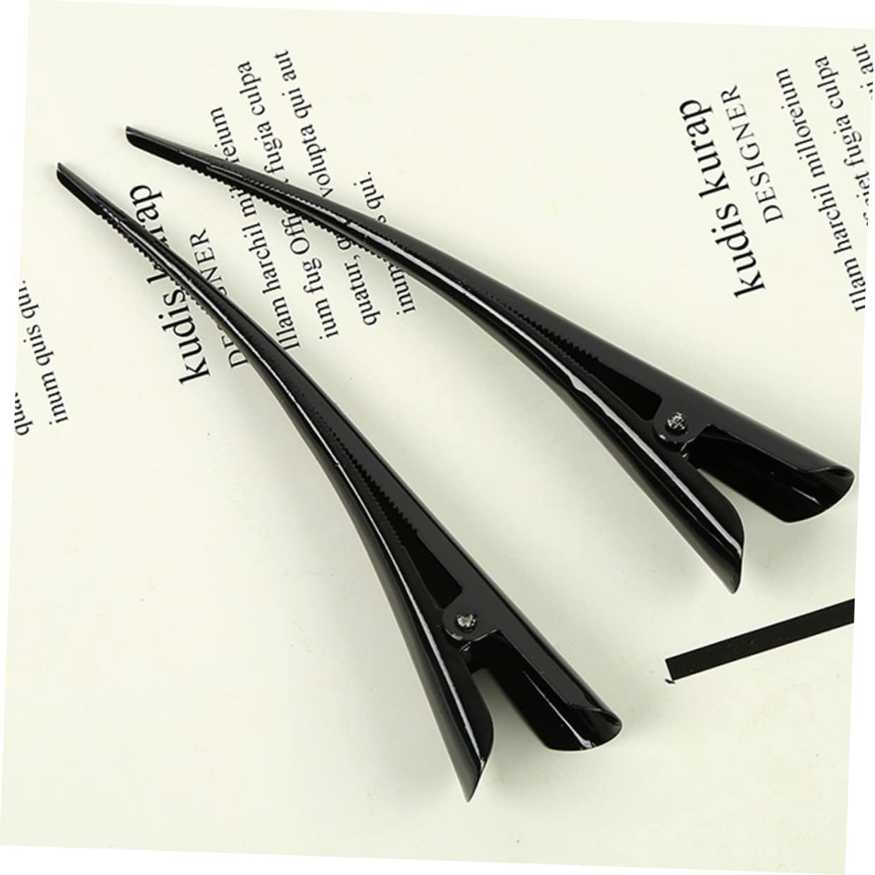 8Pcs Seamless Duckbill Clips for Hair Partitioning Non-Damaging Alligator Hair Clips for Thick Curly Styling for and Home