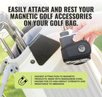 - Steel Hub for Golf Magnet Accessories - Metal Attachment for Golf Bag Magnet Products - Easily Access Magnetic Golf Accessories from Your Golf Bag
