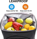 Cooler Backpack 18L Leakproof Insulated Large Capacity Lunch Cooler for Men Women to Picnics Camping