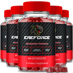 Ereforce Gummies, Ereforce Reviews Supplement Gummies - Maximum Strength Performance, All Natural Support Overall Health & Wellness, Premium Ere Force Advanced Support Gummy Reviews (5 Pack)